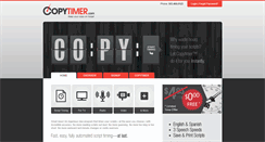 Desktop Screenshot of copytimer.com
